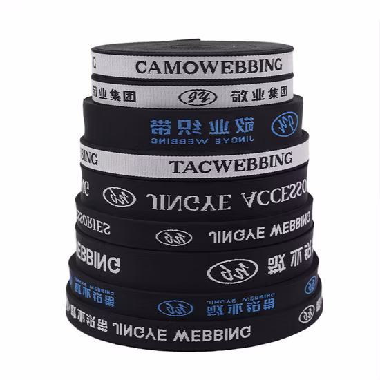 Customized Colorful Knitted Tape Band Home Textiles Polyester Bags Elastic Bandage Webbing