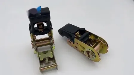 25 mm 800 kg Ratschenschnalle mit weichem schwarzem Griff